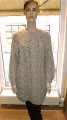 80er Sweater med snoninger - strikkeopskrift