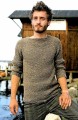Alfreds Voksne Raglansweater Oppefra- strikkeopskrift