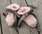 Baby-boots - strikkeopskrift