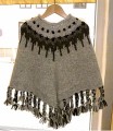 Barneponcho med m&oslash;nster - strikkeopskrift