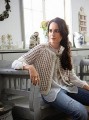 Cardigan med patentm&oslash;nster - i strikkemagasin