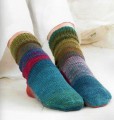 Damesokker - i Noro Miniknits II