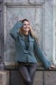 Jakke i konkyliem&oslash;nster NY - strikkeopskrift