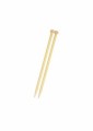 Jumperstrikkepinde i japansk bambus 23 cm