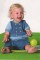 Kort�rmet babybluse - strikkeopskrift