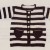 Baby Cardigan med striber - strikkeopskrift