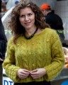 Mohairsweater med snoninger og bobler - strikkeopskrift