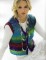 Cardigan eller Vest - i Noro Flowers II
