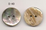 K53 Perlemorsknap 24 mm i diameter