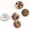 K52 Perlemorsknap 14 mm i diameter 