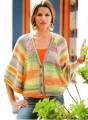 Poncho Cardigan - strikkeopskrift