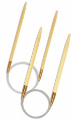 40 cm Strikkerundpind i japansk bambus