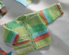 Baby cardigan - strikkeopskrift