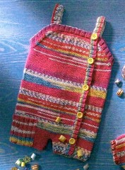 Baby sparkedragt - strikkeopskrift