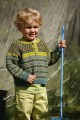 Sweater med tr&aelig;kkem&oslash;nster - strikkeopskrift
