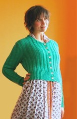 Carries Cotton Cardi - strikkeopskrift