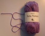 Seta Naturel 100% ren Silke