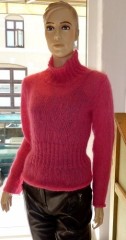 Bluse med ribtalje - strikkeopskrift