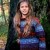 Sweater med cocablade - strikkeopskrift